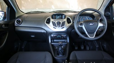 2015 Ford Figo dashboard first drive review
