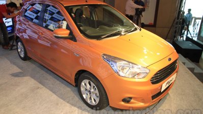 2015 Ford Figo front quarter launched