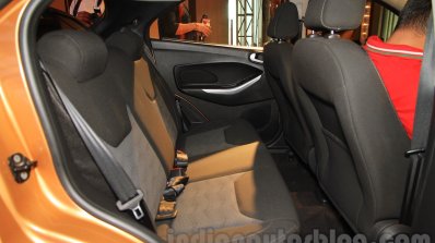 2015 Ford Figo rear seat launched