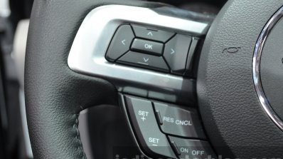 2015 Ford Mustang cruise control buttons at IAA 2015