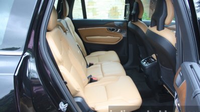 2015 Volvo XC90 D5 Inscription rear seats full review