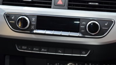 2016 Audi A4 Avant S-line HVAC controls at the IAA 2015