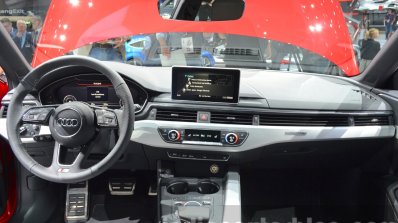 2016 Audi A4 Avant S-line dashboard at the IAA 2015