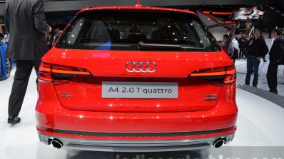 2016 Audi A4 Avant S-line rear at the IAA 2015