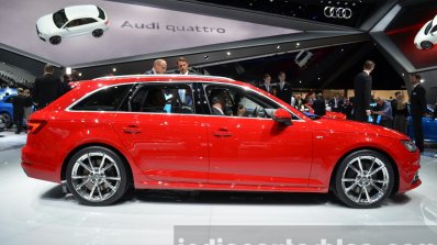 2016 Audi A4 Avant S-line side at the IAA 2015