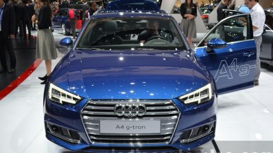 2016 Audi A4 g-tron front at the IAA 2015