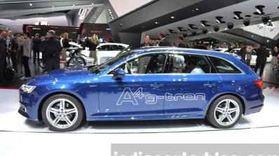 2016 Audi A4 g-tron side at the IAA 2015