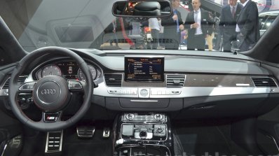 2016 Audi S8 Plus dashboard at IAA 2015