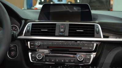 2016 BMW 3 series facelift center console at the IAA 2015