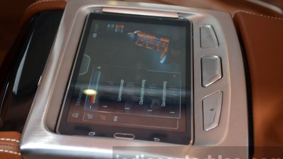 2016 BMW 7 Series Individual touchscreen tablet at the IAA 2015