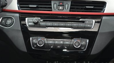 2016 BMW X1 center console at the IAA 2015