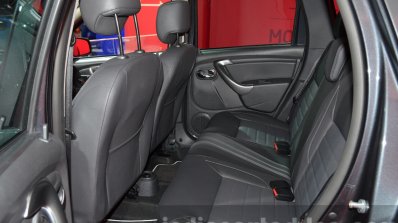 2016 Dacia Duster rear seats legroom at IAA 2015