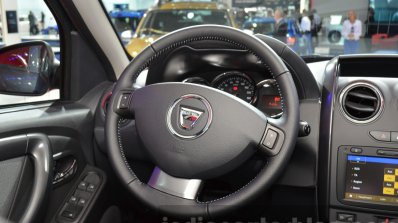 2016 Dacia Duster steering wheel at IAA 2015
