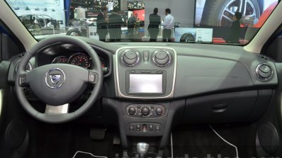 2016 Dacia Sandero Stepway with Easy-R AMT dashboard at the IAA 2015