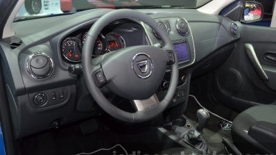 2016 Dacia Sandero Stepway with Easy-R AMT interior at the IAA 2015
