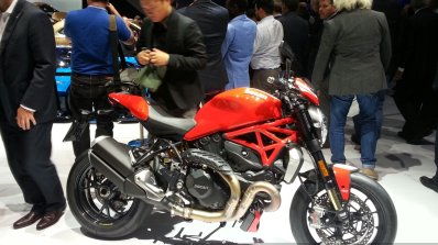 2016 Ducati Monster 1200R side at the VW Group Night