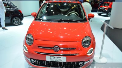 2016 Fiat 500 front at IAA 2015