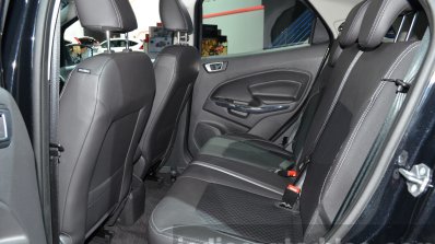 2016 Ford EcoSport S rear seat at IAA 2015