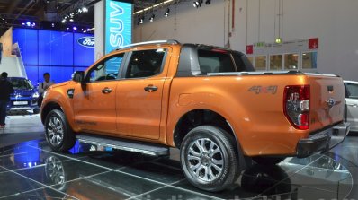 2016 Ford Ranger Wildtrak rear three quarters at IAA 2015
