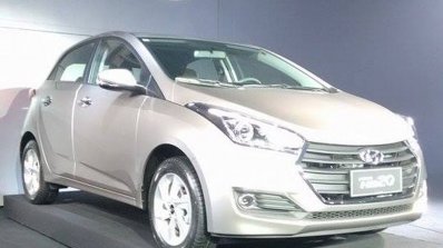 2016 Hyundai HB20 front three quarter unveiled in Brazil