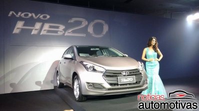 2016 Hyundai HB20 front unveiled in Brazil