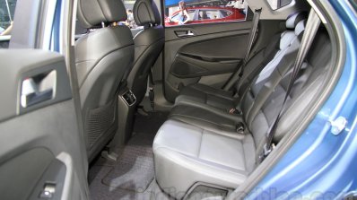 2016 Hyundai Tucson rear seat at the 2015 Chengdu Motor Show