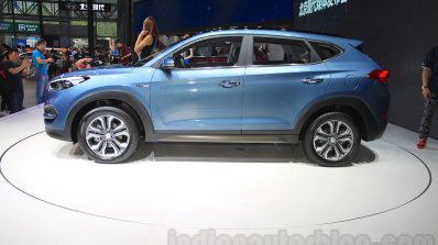 2016 Hyundai Tucson side at the 2015 Chengdu Motor Show