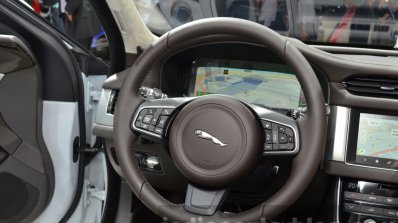 2016 Jaguar XF steering at the IAA 2015