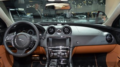 2016 Jaguar XJ dashboard interior at IAA 2015