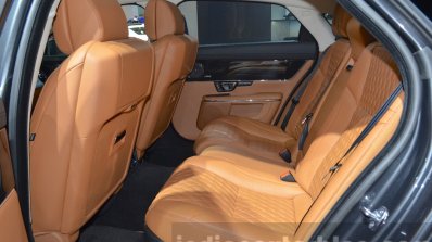 2016 Jaguar XJ rear seats legroom at IAA 2015
