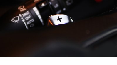 2016 Kia Sportage (Korea spec) paddle shifter from the launch