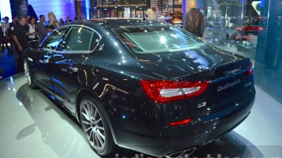 2016 Maserati Quattroporte rear three quarter at the IAA 2015