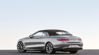 2016 Mercedes S Class Cabriolet rear three quarter unveiled