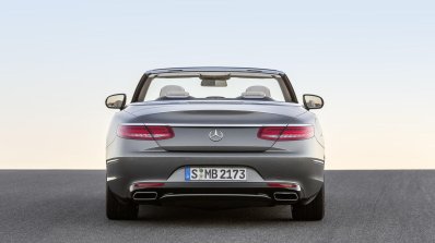 2016 Mercedes S Class Cabriolet rear unveiled