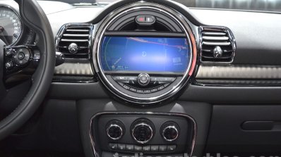 2016 Mini Clubman infotainment display at the IAA 2015