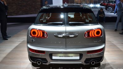 2016 Mini Clubman rear silver at the IAA 2015