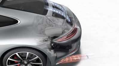 2016 Porsche 911 Carrera facelift cooling ducts unveiled