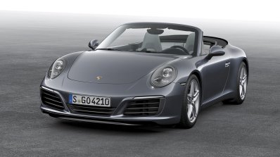 2016 Porsche 911 Carrera facelift front quarter unveiled