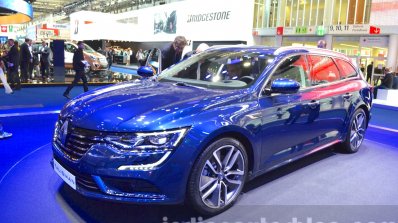 2016 Renault Talisman Estate front three quarter at the IAA 2015