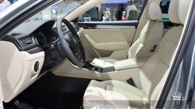 2016 Skoda Superb Combi (estate) front cabin at the IAA 2015