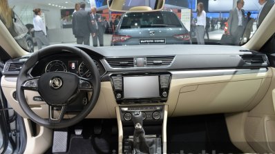 2016 Skoda Superb Combi (estate) interior at the IAA 2015