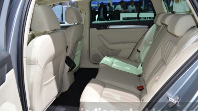 2016 Skoda Superb Combi (estate) rear cabin at the IAA 2015