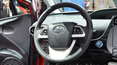 2016 Toyota Prius steering wheel at IAA 2015