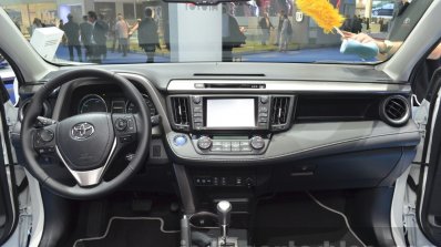 2016 Toyota RAV4 Hybrid dashboard at IAA 2015