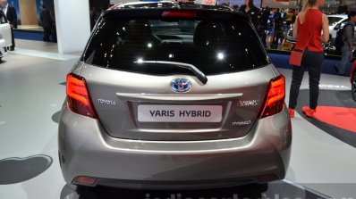 2016 Toyota Yaris Bi-Tone Hybrid rear at IAA 2015
