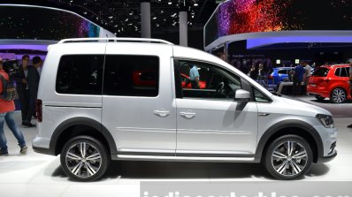 2016 VW Caddy Alltrack side at the IAA 2015