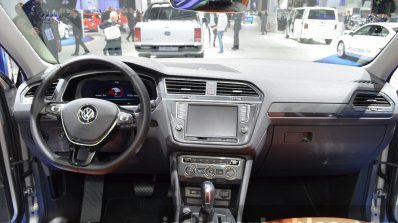 2016 Volkswagen Tiguan dashboard at IAA 2015