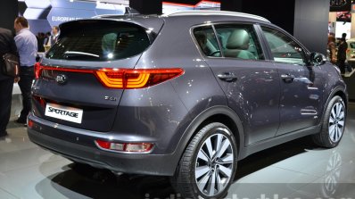 2017 Kia Sportage tail lamps at IAA 2015