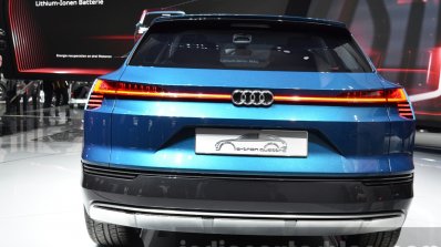 Audi e-tron quattro concept rear at the IAA 2015