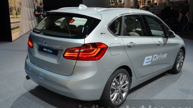 BMW 225xe rear three quarter at IAA 2015